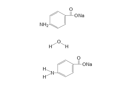 p-aminobenzoic acid, sodium salt