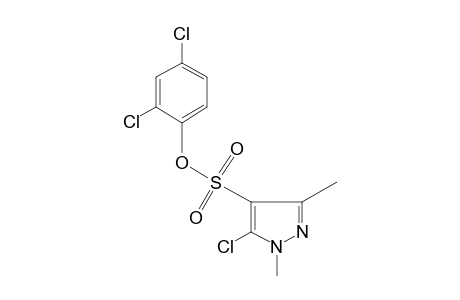 5-chloro-1,3-dimethylpyrazole-4-sulfonic acid, 2,4-dichlorophenyl ester