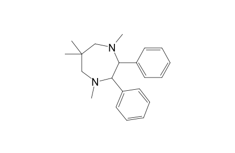 1,4,6,6-Tetramethyl-2,3-diphenyl-1,4-diazepane