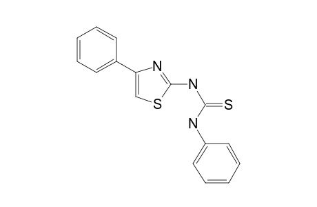 1-Phenyl-3-(4-phenyl-thiazol-2-yl)-thiourea