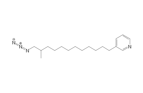 3-(12-Azido-11-methyldodecyl)pyridine