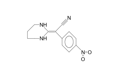 (2-HEXAHYDRO-1H-1,3-DIAZEPINYLIDENE)-(4-NITROPHENYL)-ACETONITRILE