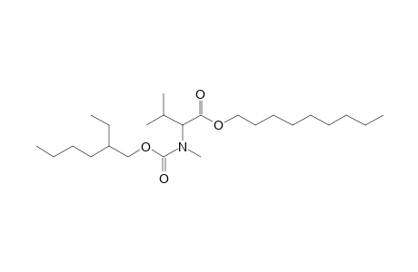 dl-Valine, N-methyl-N-(2-ethylhexyloxycarbonyl)-, nonyl ester