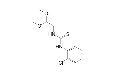 1-(o-chlorophenyl)-3-(2,2-dimethoxyethyl)-2-thiourea