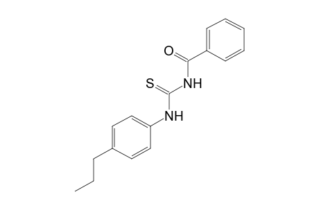 1-benzoyl-3-(p-propylphenyl)-2-thiourea