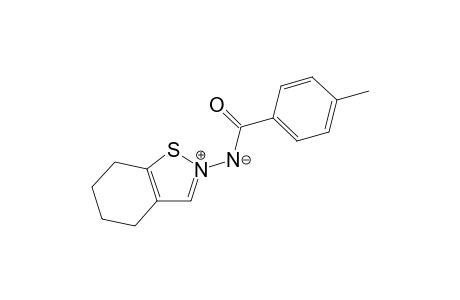 2-[N-(4-Methylbenzoyl)imino]tetrahydrobenzoisothiazole