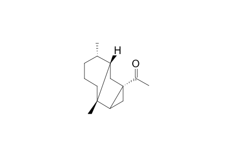 (5.beta.)-7.alpha.-acetyl-4.alpha.,10.beta.-dimethyltricyclo[4.4.0(5,0).0(7,9)]decane