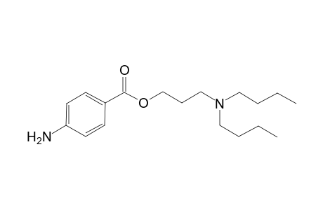 1-Propanol, 3-(dibutylamino)-, 4-aminobenzoate (ester)