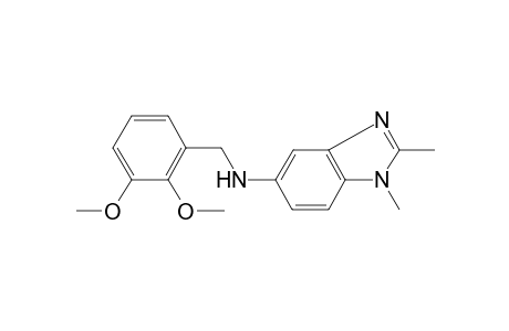 N-(2,3-Dimethoxybenzyl)-1,2-dimethyl-1H-benzimidazol-5-amine