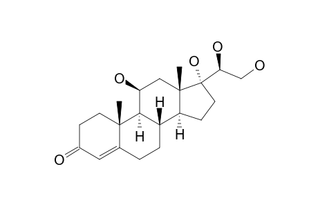 4-Pregnen-11β,17,20α,21-tetrol-3-one