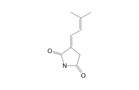 2-(3-METHYL-2-BUTENYLIDENE)SUCCINIMIDE