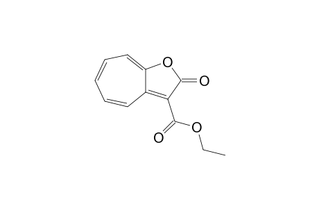 2-ketocyclohepta[d]furan-3-carboxylic acid ethyl ester