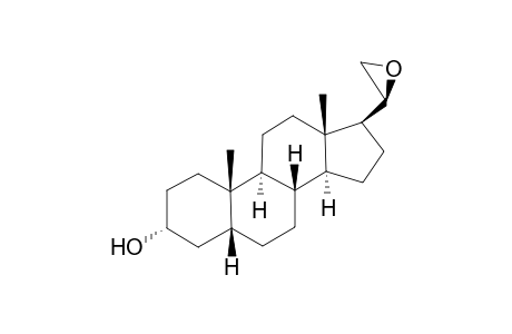 20β,21-epoxy-5β-pregnan-3α-ol