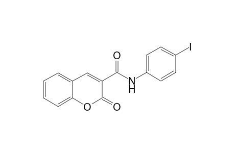 N-(4-Iodophenyl)-2-oxo-2H-chromene-3-carboxamide