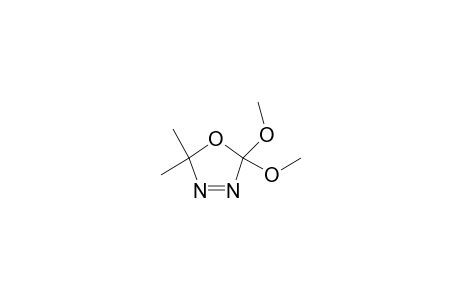 2,2-Dimethoxy-5,5-dimethyl-1,3,4-oxadiazole