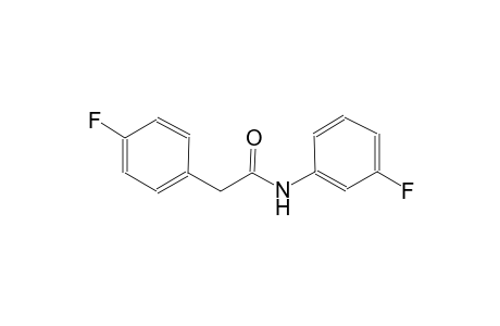 N-(3-fluorophenyl)-2-(4-fluorophenyl)acetamide