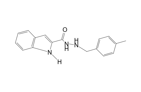 INDOLE-2-CARBOXYLIC ACID, 2-/P-METHYLBENZYL/HYDRAZIDE
