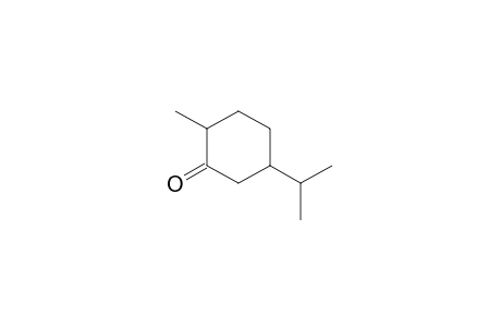 Cyclohexanone, 2-methyl-5-(1-methylethyl)-, trans-