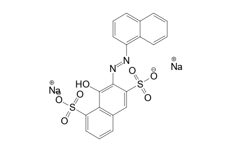 1,6-Naphthalenedisulfonic acid, 8-hydroxy-7-(1-naphthalenylazo)-, disodium salt