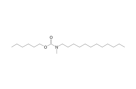 Carbamic acid, N-methyl-N-dodecyl-, hexyl ester