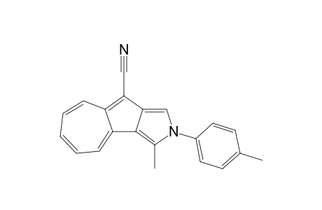 3-Methyl-2-(4-methylphenyl)-9-azuleno[1,2-c]pyrrolecarbonitrile