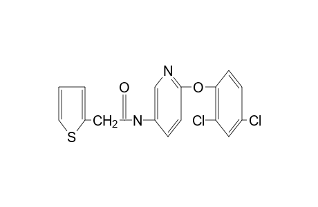 N-[6-(2,4-dichlorophenoxy)-3-pyridyl]-2-thiopheneacetamide