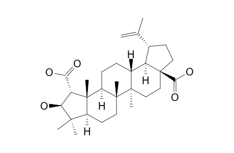 CEANOTHIC-ACID;2-ALPHA-CARBOXY-3-BETA-HYDROXY-A(1)-NORLUP-20(29)-EN-28-OIC-ACID