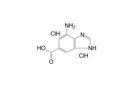 1H-benzimidazole-6-carboxylic acid, 4-amino-, dihydrochloride