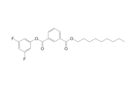 Isophthalic acid, 3,5-difluorophenyl nonyl ester