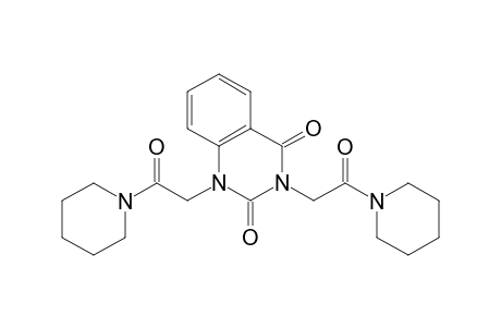 1,3-bis-(2-oxo-2-piperidin-1-yl-ethyl)-1H-quinazoline-2,4-dione