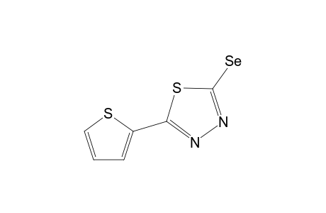 5-(2-THIENYL)-1,3,4-3H-THIADIAZOLINE-2-SELONE