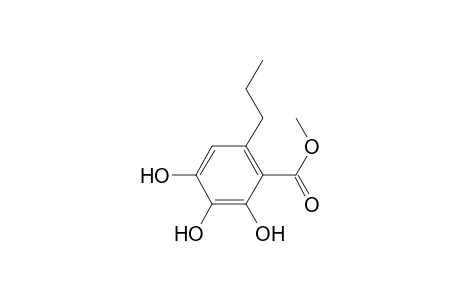 Methyl 2,3,4-trihydroxy-6-propylbenzoate