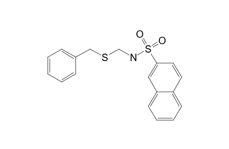 Naphthalene-2-sulfonamide, N-benzylthiomethyl-