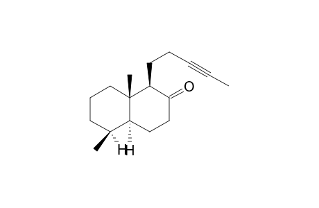 (-)-15,16,17-Trinorlabd-13-yn-8-one