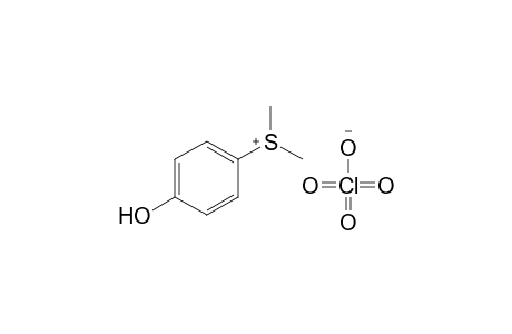 dimethyl(p-hydroxyphenyl)sulfonium perchlorate