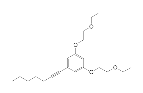 [3,5-Bis(2-ethoxyethoxy)phenyl]-n-pentylacetylene