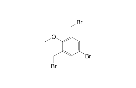 4-Bromo-2,6-bis(bromomethyl)phenyl methyl ether