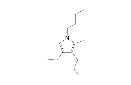 1-Butyl-4-ethyl-2-methyl-3-propyl-pyrrole