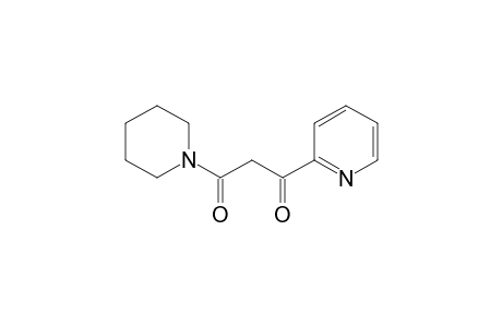 1-(1-Piperidinyl)-3-(2-pyridinyl)propane-1,3-dione