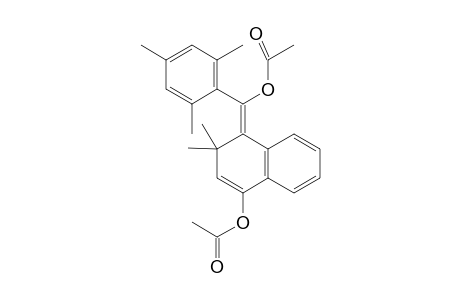 (Z)-4-(acetoxy(mesityl)methylene)-3,3-dimethyl-3,4-dihydronaphthalen-1-yl acetate