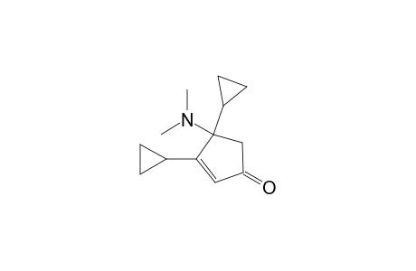 3,4-dicyclopropyl-4-(dimethylamino)-1-cyclopent-2-enone