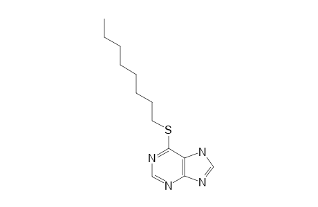 6-(octylthio)purine