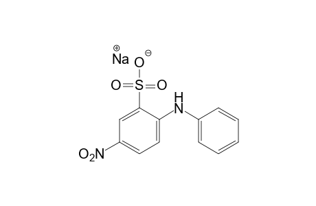2-anilino-5-nitrobenzenesulfonic acid, sodium salt