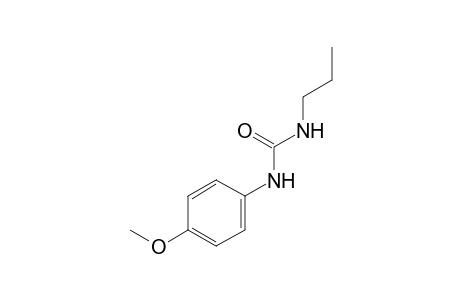 1-(p-methoxyphenyl)-3-propylurea