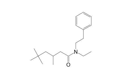 3,5,5-Trimethylhexanamide, N-(2-phenylethyl)-N-ethyl-