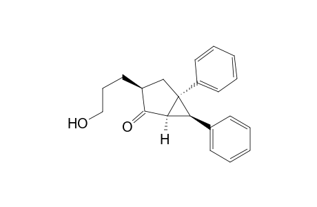 Bicyclo[3.1.0]hexan-2-one, 3-(3-hydroxypropyl)-5,6-diphenyl-, (1.alpha.,3.beta.,5.alpha.,6.beta.)-