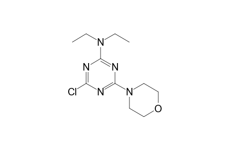 (4-chloro-6-morpholino-s-triazin-2-yl)-diethyl-amine