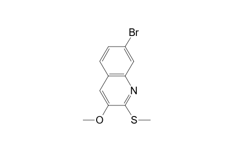 7-Bromo-3-methoxy-2-methylthioisoquinoline