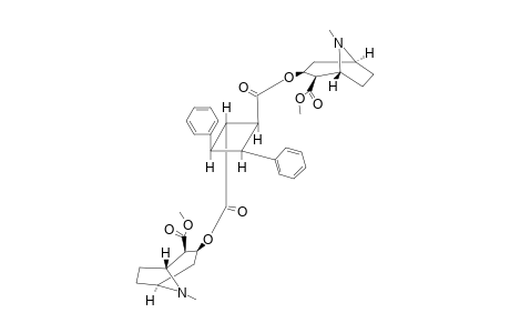 (1R,2S,3R,4R)-bis((1R,2S,3S,5S)-2-(methoxycarbonyl)-8-methyl-8-azabicyclo[3.2.1]octan-3-yl) 3,4-diphenylcyclobutane-1,2-dicarboxylate