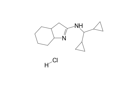 DICYCLOPROPYLMETHYL-(3A,4,5,6,7,7A-HEXAHYDRO-3H-INDOL-2-YL)-AMINE-HYDROCHLORIDE